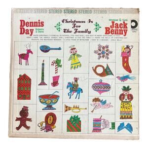 Dennis Day and Jack Benny Christmas Is For The Family LP